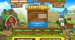 Desktop Screenshot of farmerama.cz