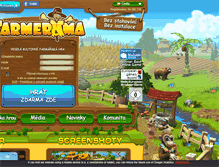 Tablet Screenshot of farmerama.cz